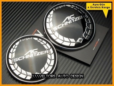 BMW AC Schnitzer Ön Kaput Arka Bagaj Logo Amblem Seti