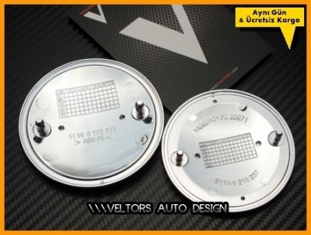 BMW AC Schnitzer Ön Kaput Arka Bagaj Logo Amblem Seti