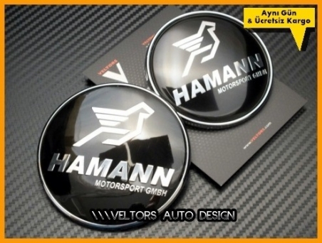 BMW Hamann Ön Kaput Arka Bagaj Logo Amblem Seti