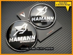 BMW Hamann Ön Kaput Arka Bagaj Logo Amblem Seti BMW Hamann Ön Kaput Arka Bagaj Logo Amblem Seti