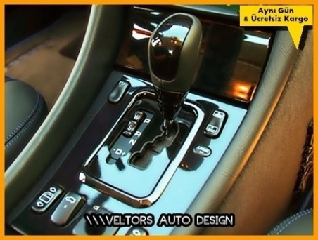 Mercedes W140 S Class Krom Vites Körük Çerçevesi