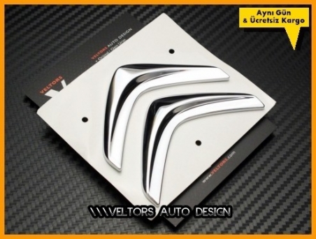 Citroen Bagaj Yazı Logo Amblem