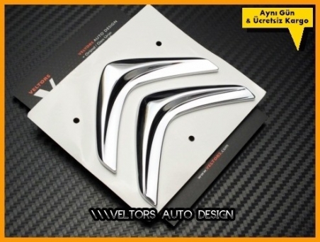 Citroen Bagaj Yazı Logo Amblem