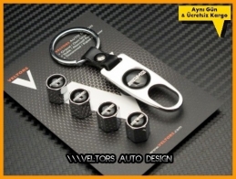 Mercedes AMG Logo Amblem Anahtarlık Sibop Kapak Seti