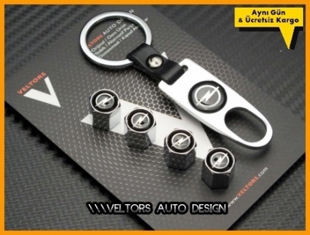 Opel Logo Amblem Anahtarlık Sibop Kapak Seti