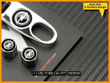 Opel Logo Amblem Anahtarlık Sibop Kapak Seti