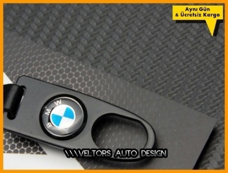 BMW Logo Amblem Anahtarlık Sibop Kapak Seti