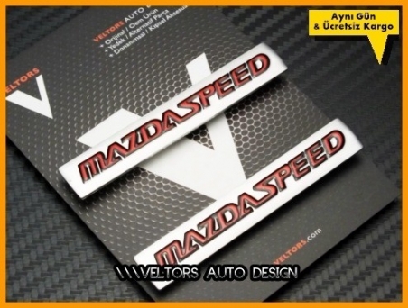 Mazda Speed Koltuk Döşeme Logo Amblem Seti