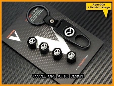 Mazda Logo Amblem Anahtarlık Sibop Kapak Seti