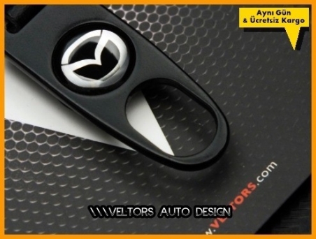 Mazda Logo Amblem Anahtarlık Sibop Kapak Seti