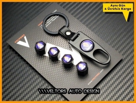 Saab Logo Amblem Anahtarlık Sibop Kapak Seti