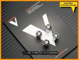 VW Logo Amblem Araç Sibop Kapak Seti