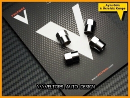 VW Logo Amblem Araç Sibop Kapak Seti