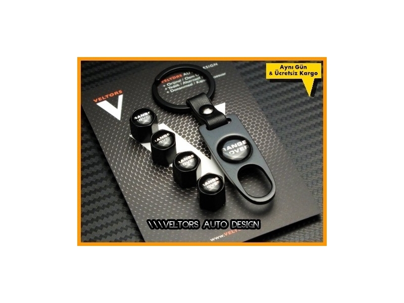 Range Rover Logo Amblem Anahtarlık Sibop Kapak Seti