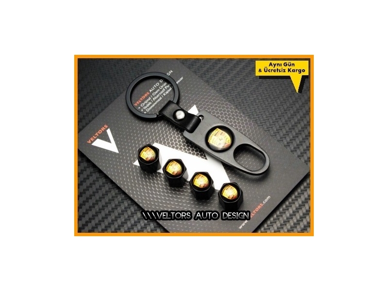 Porsche Logo Amblem Anahtarlık Sibop Kapak Seti Porsche Logo Amblem Anahtarlık Sibop Kapak Seti