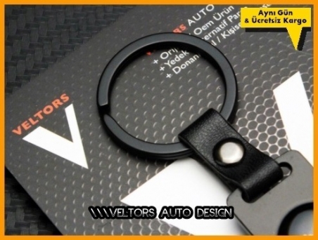 Audi RS4 Logo Amblem Anahtarlık Sibop Kapak Seti