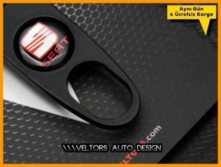Seat Logo Amblem Anahtarlık Sibop Kapak Seti