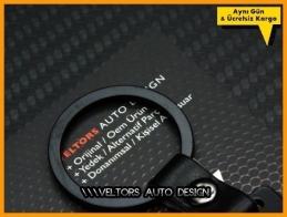 Toyota TRD Logo Amblem Anahtarlık Sibop Kapak Seti