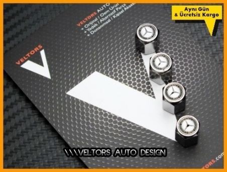 Mercedes Logo Amblem Sibop Kapak Seti