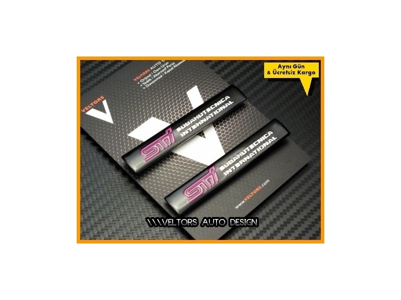 Subaru Sti Koltuk Döşeme Logo Amblem Seti