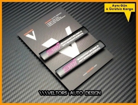 Subaru Sti Koltuk Döşeme Logo Amblem Seti