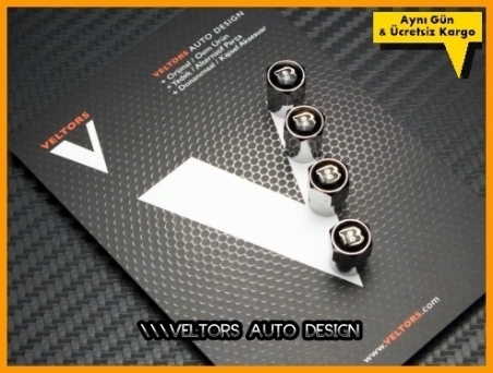 Mercedes BRABUS Logo Amblem Sibop Kapak Seti