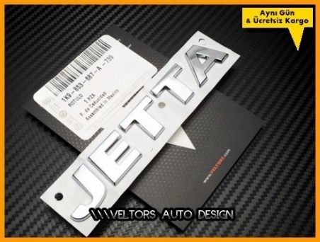 VW Orjinal Jetta Bagaj Yazı Logo Amblem