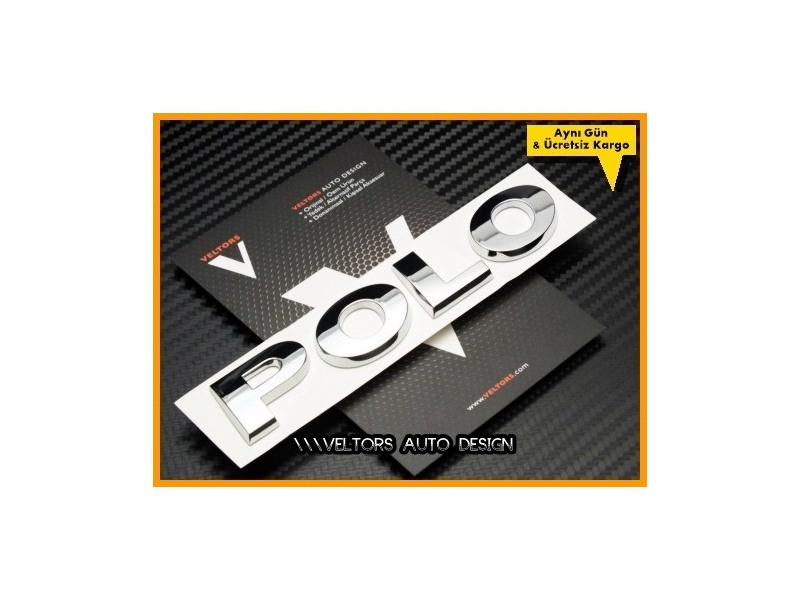 VW Orjinal Polo Bagaj Yazı Logo Amblem