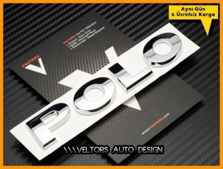 VW Orjinal Polo Bagaj Yazı Logo Amblem