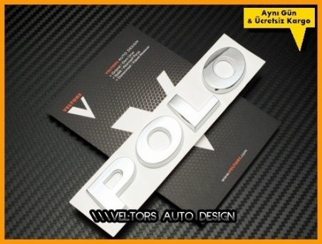VW Orjinal Polo Bagaj Yazı Logo Amblem