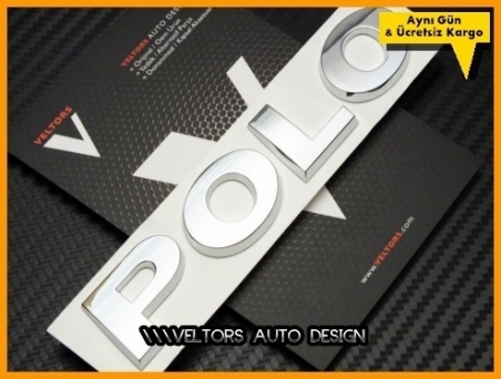VW Orjinal Polo Bagaj Yazı Logo Amblem