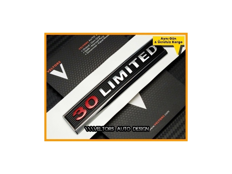 Jeep 3.0 Limited Araç Logo Amblem