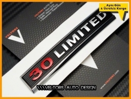 Jeep 3.0 Limited Araç Logo Amblem