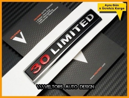 Jeep 3.0 Limited Araç Logo Amblem