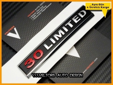 Jeep 3.0 Limited Araç Logo Amblem