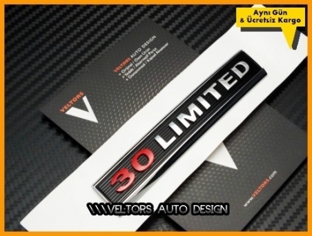 Jeep 3.0 Limited Araç Logo Amblem