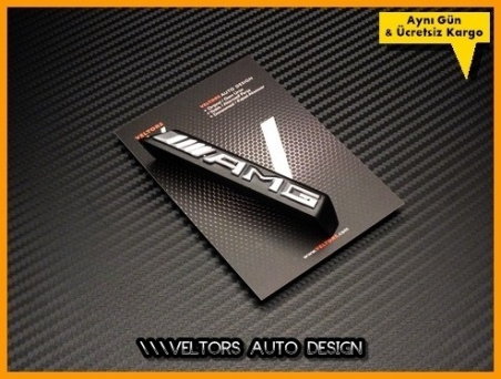 Mercedes Yeni Nesil AMG Ön Izgara Logo Amblem