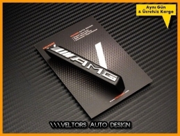 Mercedes Yeni Nesil AMG Ön Izgara Logo Amblem Mercedes Yeni Nesil AMG Ön Izgara Logo Amblem