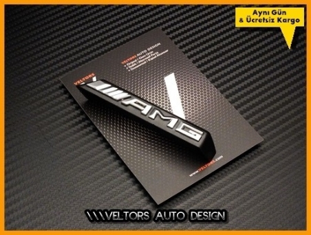 Mercedes Yeni Nesil AMG Ön Izgara Logo Amblem