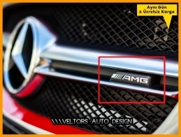 Mercedes Yeni Nesil AMG Ön Izgara Logo Amblem Mercedes Yeni Nesil AMG Ön Izgara Logo Amblem