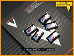 BMW M Logo Amblem Jant Logo Amblem Seti