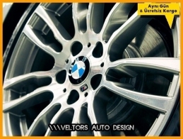 BMW M Logo Amblem Jant Logo Amblem Seti
