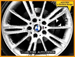 BMW M Logo Amblem Jant Logo Amblem Seti