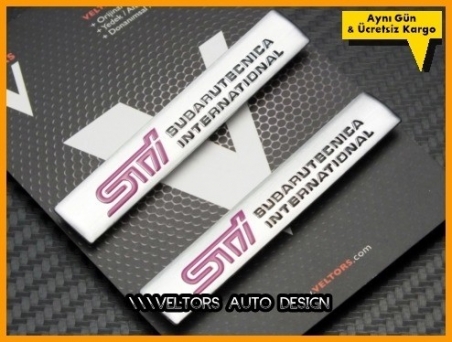 Subaru Sti Koltuk Döşeme Logo Amblem Seti
