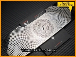 Mercedes W205 Burmester Kapak Kokpit Logo Amblem Mercedes W205 Burmester Kapak Kokpit Logo Amblem