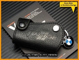 BMW Hartge Logo Amblem Deri Anahtarlık BMW Hartge Logo Amblem Deri Anahtarlık