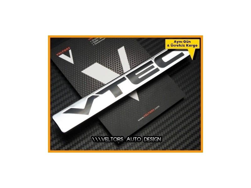 Honda vtec Yazı Logo Amblem