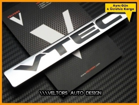 Honda vtec Yazı Logo Amblem