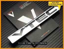 Honda vtec Yazı Logo Amblem