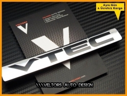 Honda vtec Yazı Logo Amblem
